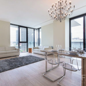 vendita appartamento torre solaria grande living milano fazzi real estate