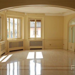 vendita appartamento via marcona milano living  fazzi real estate
