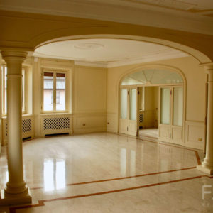 vendita appartamento via marcona milano living  fazzi real estate